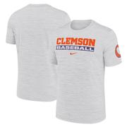 Clemson Nike Dri-Fit Velocity Baseball Tee